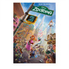 Jigsaw Puzzle - Made In Japan Disney Run Run! Disney Movie Zootopia 2 D (1000 Pieces)