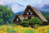 Jigsaw Puzzle - Shirakawa Go In Bloom Made In Japan (300 Pieces)