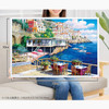 Jigsaw Puzzle - Sun Over The Amalfi Coast Made In Japan Sam Park (1000 Pieces)