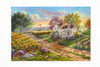 Jigsaw Puzzle - Made In Japan Country Road With Sunflowers In Bloom (300 Pieces)