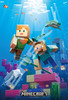 Jigsaw Puzzle - Minecraft Aquatic Art Crystal (300 Pieces)
