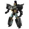 Takara Tomy Tomica Job Braver TJBDX Unite Police Braver Zero Unmarked Patrol Car And Black Motorcycle Combination Set