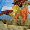 Takara Tomy Adventure Continent Ania Kingdom Tops Triceratops