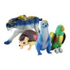 Takara Tomy Adventure Continent Ania Kingdom Rutta And Friends Set King Gold Version