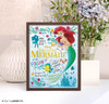 Jigsaw Puzzle - Puchi Puchi Light Series Disney Colorful Paint Ariel (300 Pieces)
