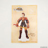 Final Fantasy Tactics Acrylic Stand Swordsman Delita Heiral Royal Officer Academy Model