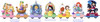 Blindbox Disney Princess D-baby Romantic Parade Full Box (6pcs)