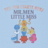 Sanrio Other Mr. Men Little Miss T-Shirt (Everyone) Light Blue 354651