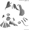 Bandai 30MM 1/144 Option Parts Set 14 (Multi Cloth) Plastic Model