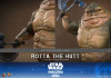 Hot Toys Movie Masterpiece - 1/6 Scale Fully Poseable Star Wars Rotta the Hutt Figure