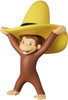 Medicom UDF Curious George w/ Hat Figure