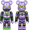 Medicom BE@RBRICK Evangelion Unit-01 And Evangelion Unit-13 (New Painted Plated Ver.) 2PCS SET