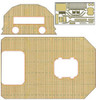 Fujimi TK 114989 Wooden Deck Parts for Chibi-maru Kantai Fleet Ryujo