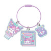 T's Factory Sanrio Aurora Wire Key Ring Decora Chic Kuromi