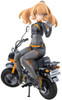Kotobukiya Megami Device Puni Mofu Racing Tu with 1/12 Honda Z50J-1 Monkey Plastic Model