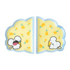 Pokemon Center Original Half And Half Pair Plate Set Mogu Mogu Watching! Tandemaus