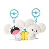 Pokemon Center Original Half-And-Half Pair Mascot Munch Munch Watching! Tandemaus