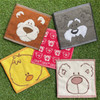 Entrex NICI Hand Towel Love Bear Pattern Pink