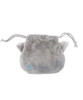 Entrex NICI Gray Cat Figure Face Pouch