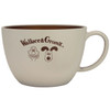 T's Factory Wallace And Gromit Wood Grain Cup Gray