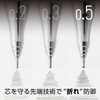Pentel Mechanical Pencil Orenz Metal Grip Black Barrel XPP1005G2-RA