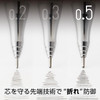 Pentel Mechanical Pencil Orenz Metal Grip Red Barrel XPP1005G2-RB