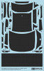 Tamiya 12659 Toyota 86/ Toyota GT86 Carbon Patter Decal Set 1/24 Scale Kit