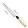 Kai KAI Seki Magoroku Ginju Japanese Sashimi Knife Left Handed AK-5208 Made In Japan 