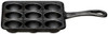 Kai Ishigaki Sangyo Takoyaki Maker 9 Hole Pan 3963 Black Cast Iron 