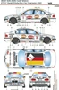 Platz 1/24 BMW 320i E46 2001 ETCC Super Production Car Champion Carley Motors Decals Included Plastic Model Kit Platz 