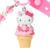  Sanrio Hello Kitty Keychain Dreamy Ice Parlor 016284 
