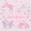  Sanrio Other Hand Towel Dreamy Ice Parlor Characters 016977 