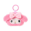  Sanrio My Melody Face Shaped Mini Pouch With Carabiner 015687 