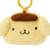 Sanrio PomPom Purin Face Shaped Mini Pouch With Carabiner 015695 