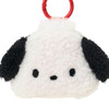  Sanrio Pochacco Face Shaped Mini Pouch With Carabiner 015946 