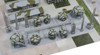  Pit-Road 1/700 WWII Operation Tidal Wave (Ploiesti Refinery Attack) Plastic Model 