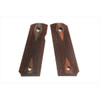 Wooden Grip V10 Ultra Compact Checker Brown