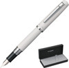 Platinum Pen Procyon Porcelain White Medium Point Fountain Pen 