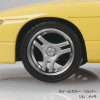  Aoshima Rakupla Snap Car Nissan SilEighty Custom Yellow Plastic Model 