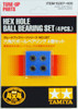 Tamiya 15287 Mini 4WD HEX HOLE BALL BEARING SET (4 pcs)