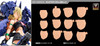 Kotobukiya 1/1 Megami Device M.S.G 08 Face Set Buster Doll Skin Color D