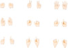 Kotobukiya 1/1 Megami Device M.S.G 09 Hand Set Skin Color A