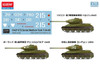 ACADEMY 1/72 T-34-85 Medium Tank Plastic Model