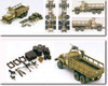 ACADEMY 1/72 WWII US 6 x 6 Cargo Truck & Accessory Plastic Model