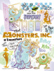 Jigsaw Puzzle Colorful Gold / Monsters, Inc. (300 Pieces)