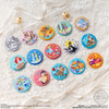 Bandai Candy Disney Characters Embroidered Tin Badge Biscuit Vol.3 BOX (12pcs)