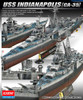 1/350 US Navy Heavy Cruiser CA-35 Indianapolis Plastic Model