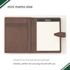 Raymay Fujii Da Vinci Roroma Mini Memo Holder A7 - Dark Brown
