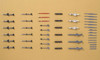 Hasegawa 1/72 Aircraft Weapon V American Missile Launcher Set Plastic Model