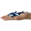 Takara Tomy Ania AL-40 Pacific White-Sided Dolphin (w/diver) (floating Ver.)